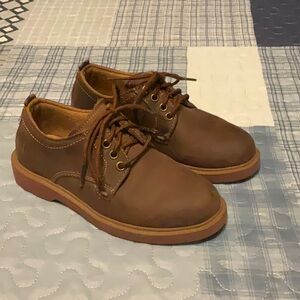 Boys Florsheim brown dress shoes size 10